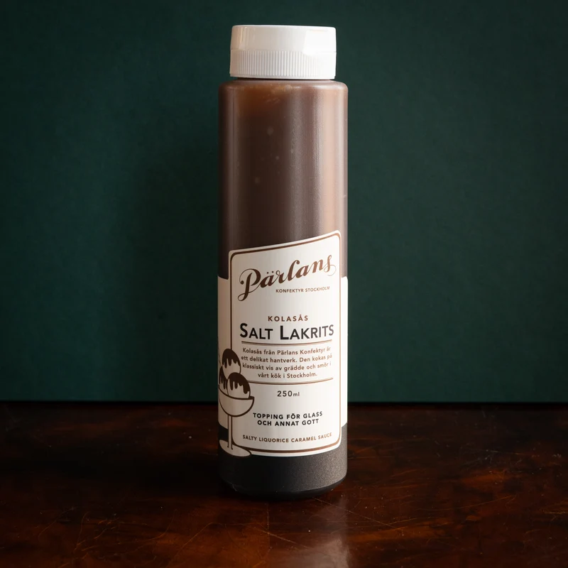 caramel sauce SALTY LIQUORICE squeeze