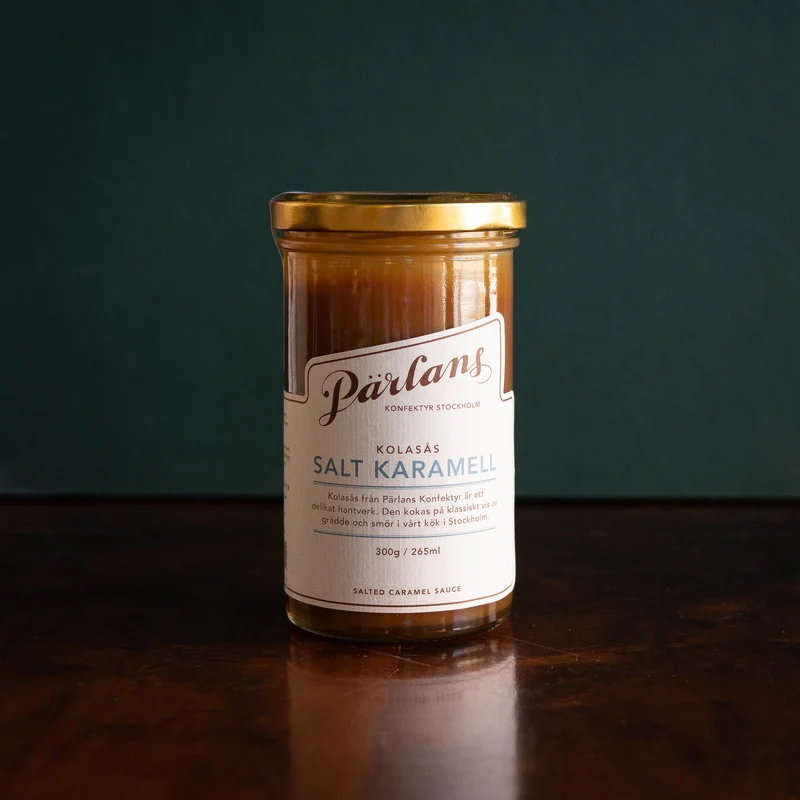 caramel sauce SALTED CARAMEL jar