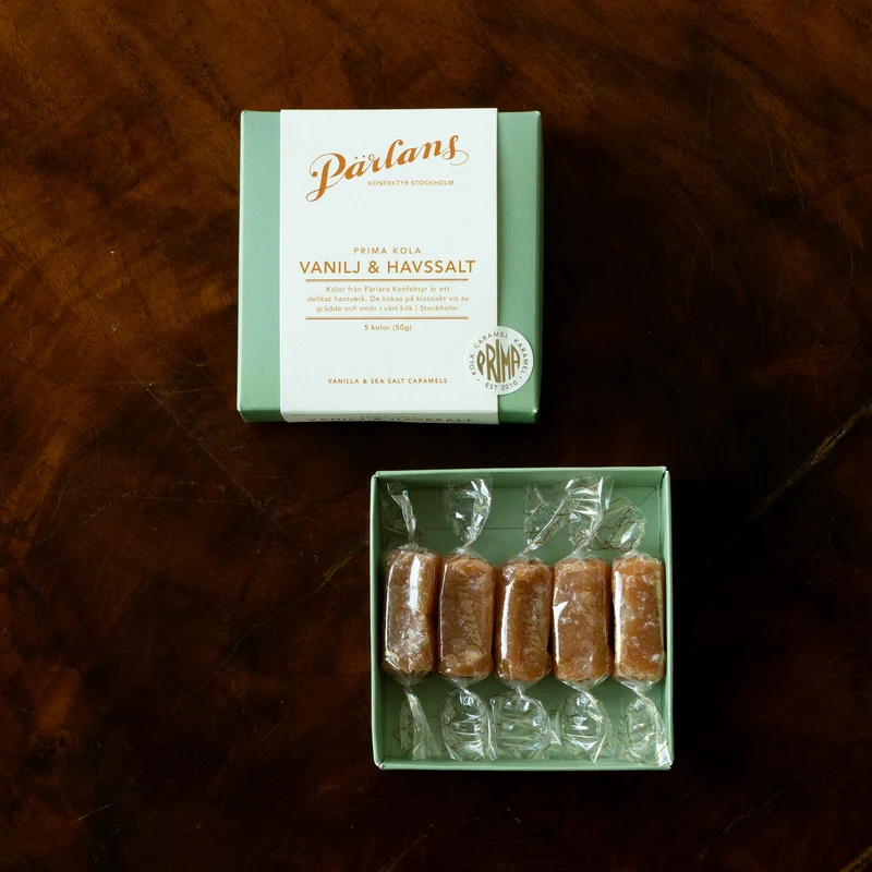 caramels VANILLA & SEA SALT 5 pieces