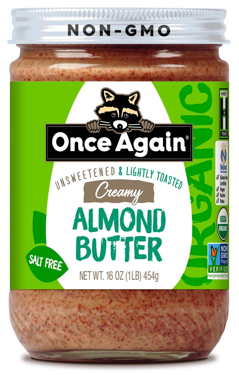 Organic Almond Butter (Lightly Toasted, Smooth)