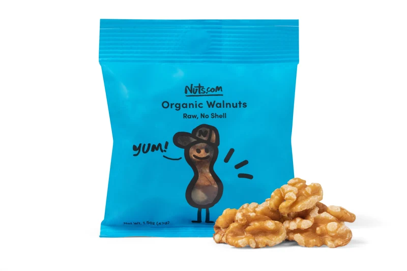 Organic Walnuts (Raw, No Shell) - Single Serve