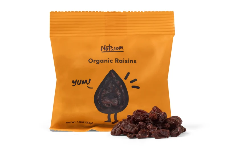 Organic Raisins - Single Serve