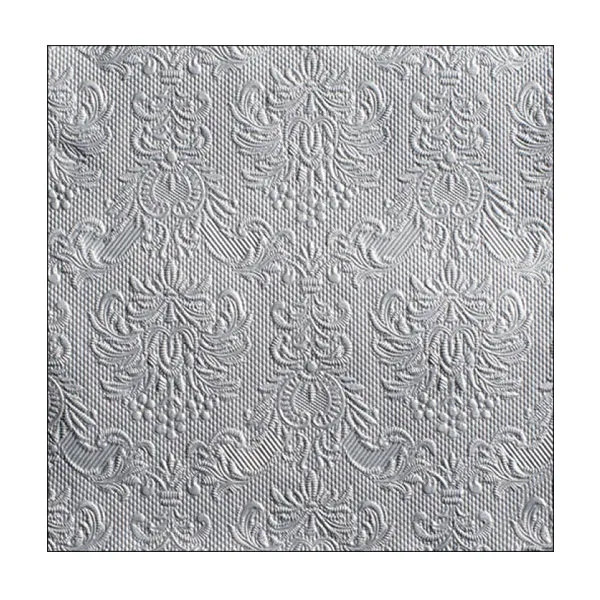 Servett, Struktur silver 33 cm