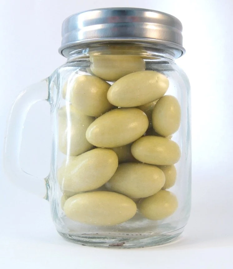 Mug-Shaped Glass Jar