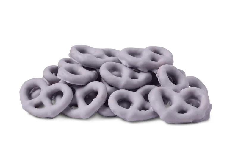 Blueberry Flavored Yogurt Pretzels