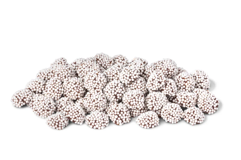 Mini Dark Chocolate Nonpareils (White)