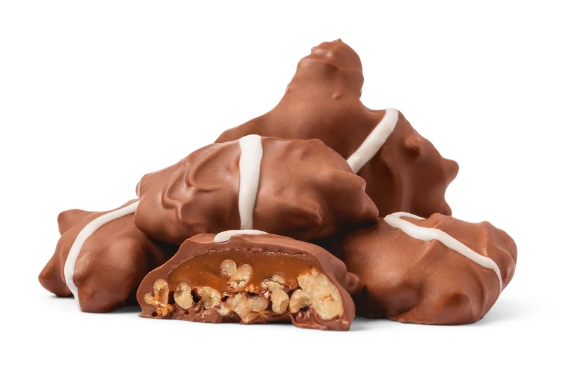 Milk Chocolate Pecan Clusters (No Sugar Added)