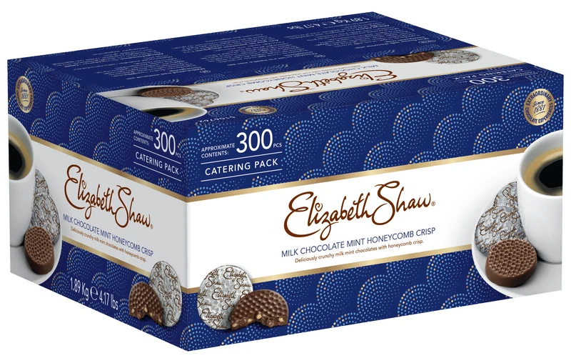 Elizabeth Shaw Mint Crisp Mælkechokolade 300 stk