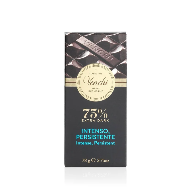 Venchi Mörk Choklad 75% 78g
