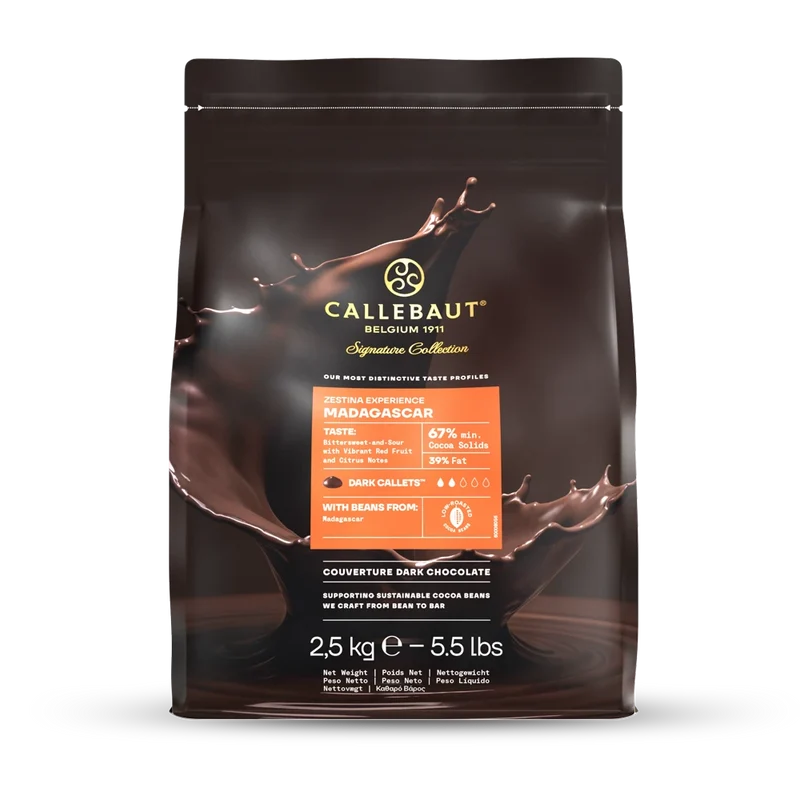 Callebaut Zestina Madagaskar 67% 2,5kg