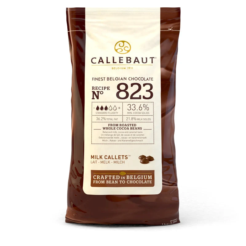 Callebaut 823 Mælkechokolade 33,6% 1kg