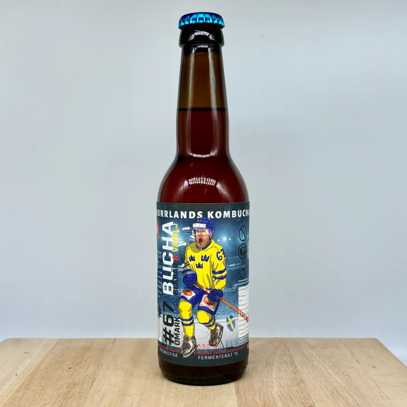 Kombucha Omark blåbär&vanilj