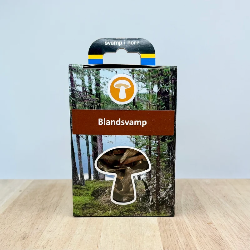 Torkad blandsvamp