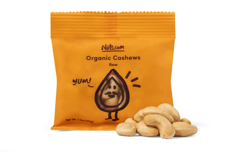 Organic Cashews (Raw) - Single Serve