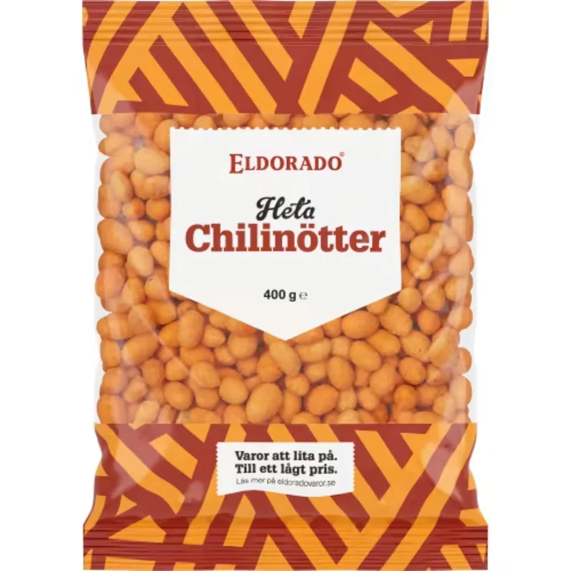 Eldorado Jordnötter Chili - Spicy Chili Peanuts 500g