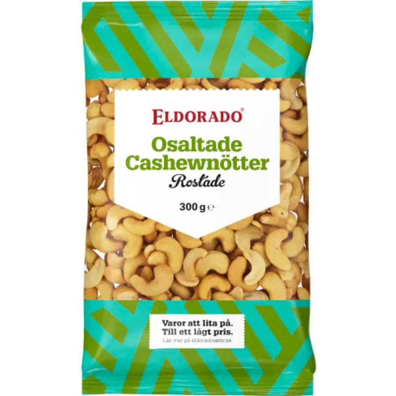 Eldorado Cashew Rostade - Roasted Cashews 300g