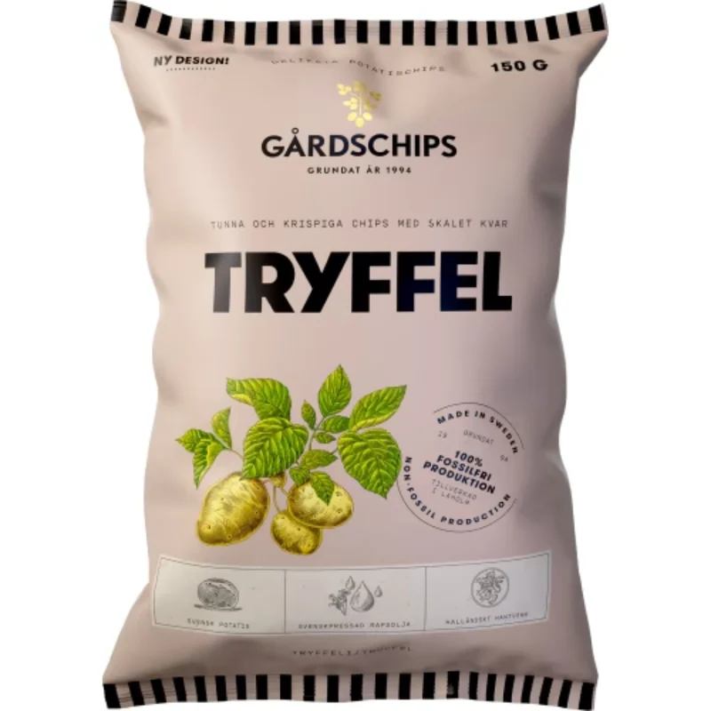 Gårdschips Tryffelchips - Chips with Truffle Flavour 150g