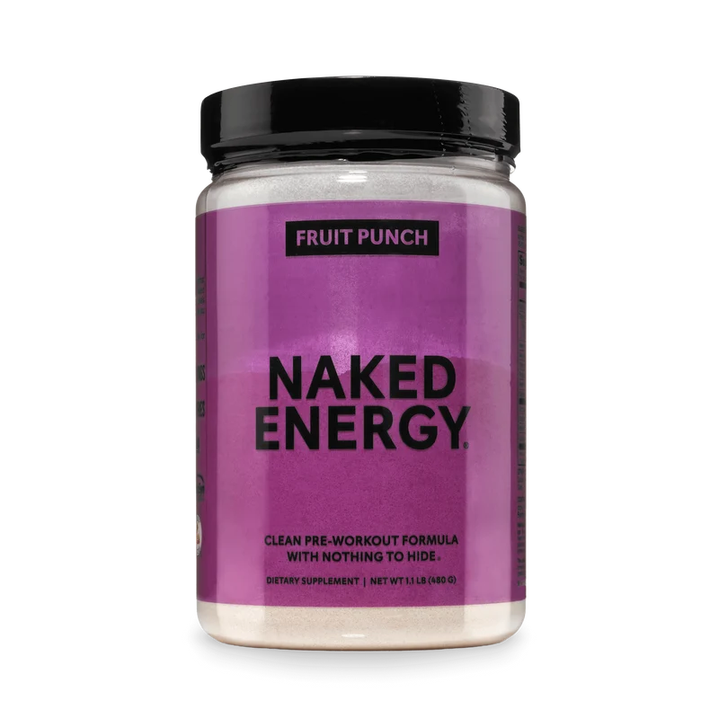 Fruit Punch Pre Workout Supplement | Naked Energy - 30 Servings