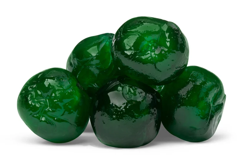 Glazed Green Cherries