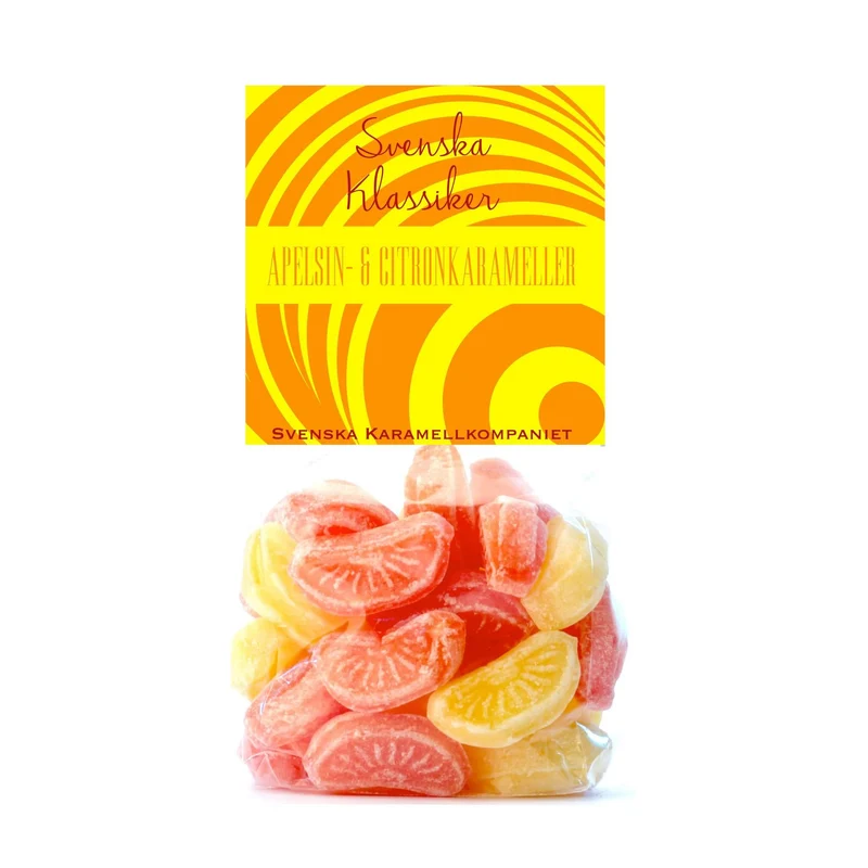 Apelsin- & citronkarameller