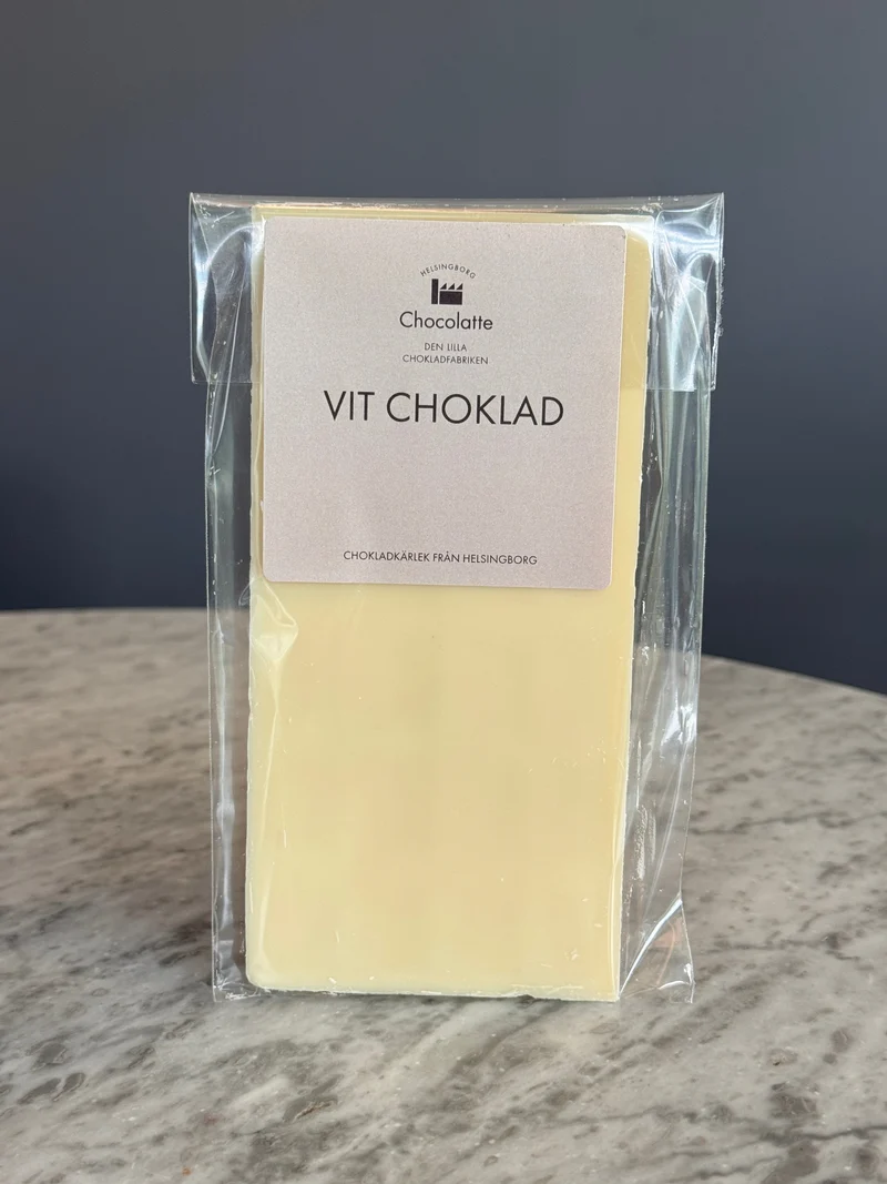 Vit chokladkaka