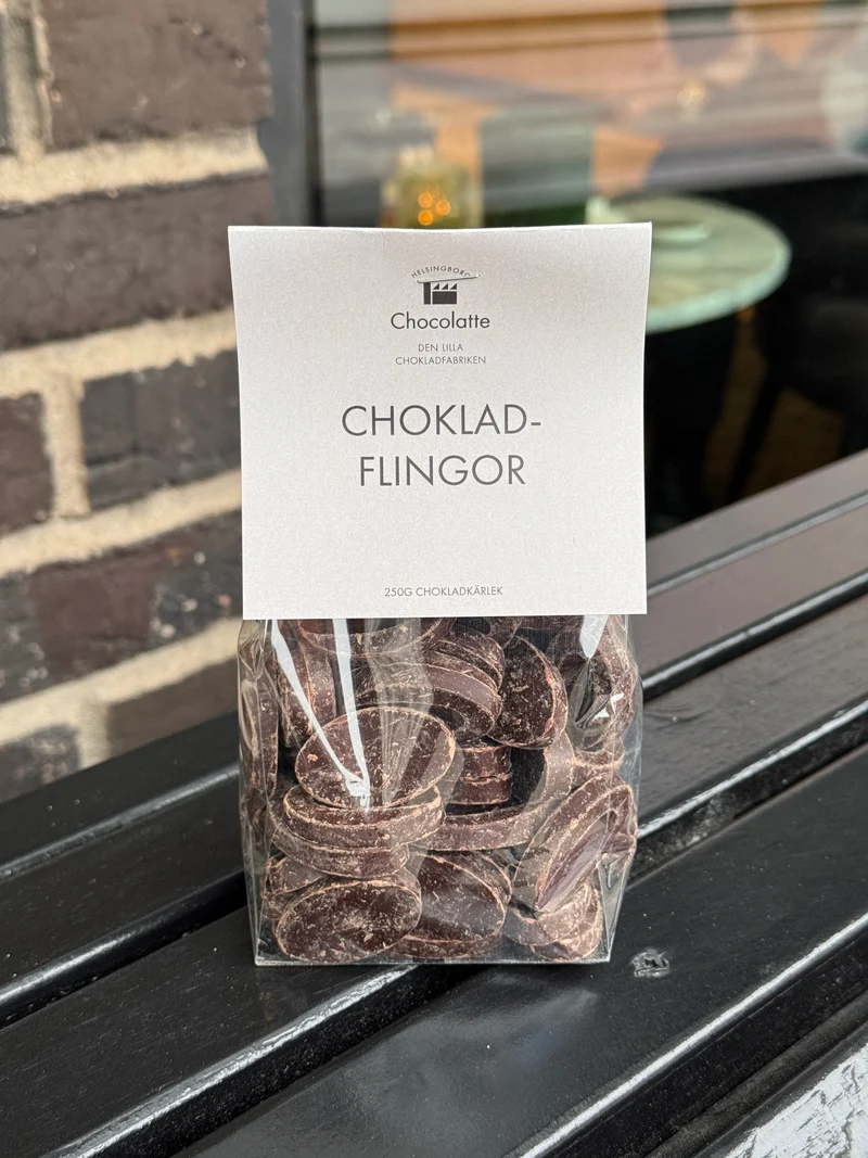 Mørke chokoladeflager