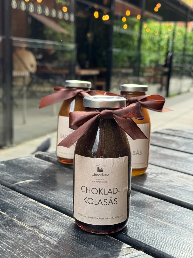 Chokolade karamel sauce
