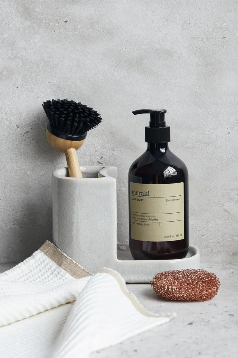 Meraki - Gift box - Blossom breeze - Dish wash essentials - White