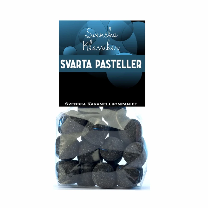 Svarta pasteller