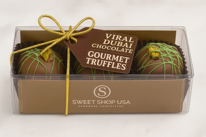 4.5oz 3pc Pistachio Butter Truffles 3pk