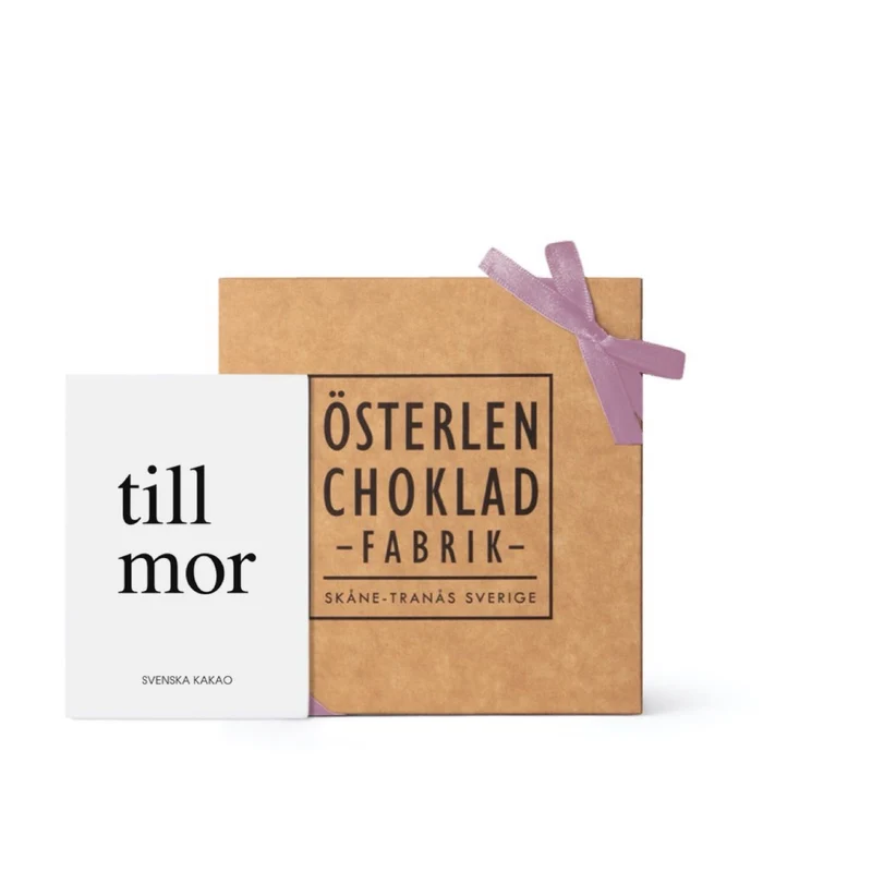 Mors dag - presentbox med 12 exklusiva chokladpraliner