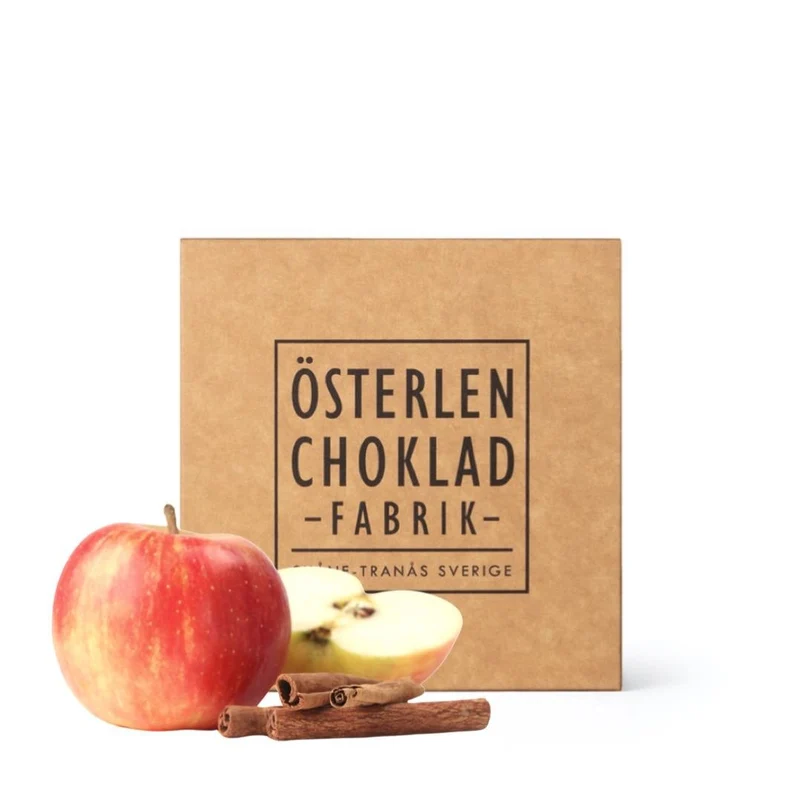Chokladask I Praliner med smak av Äpplekaka