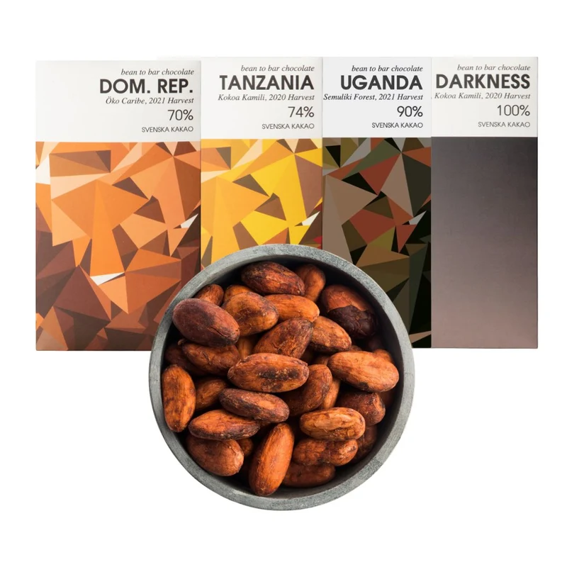 Chokladprovningskit - Extra mörk choklad