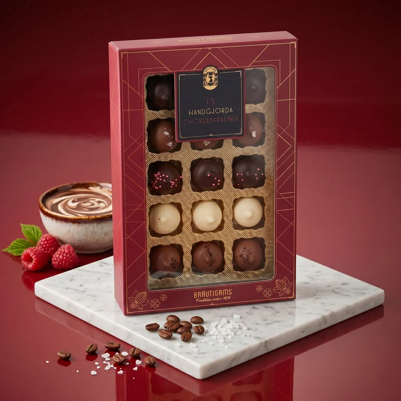 Pralinask 15 bitar
