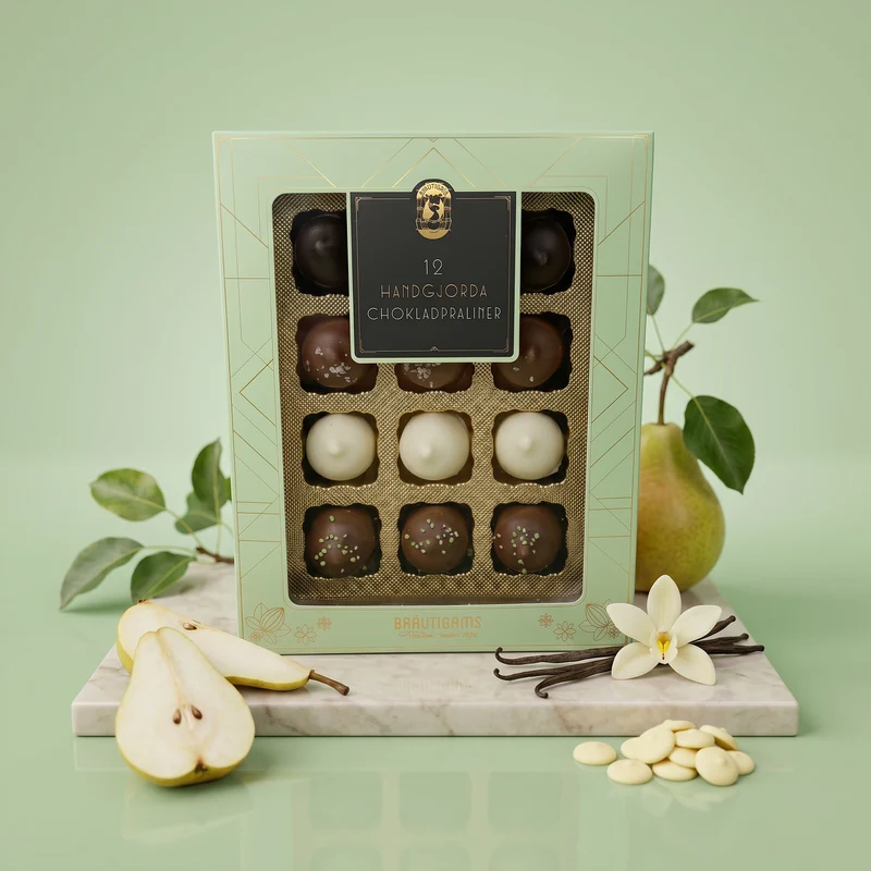 Pralinask 12 bitar