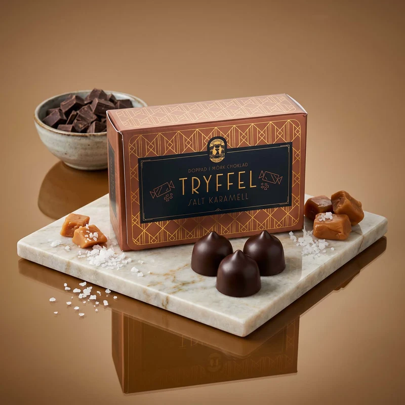 Saltkaramelltryffel