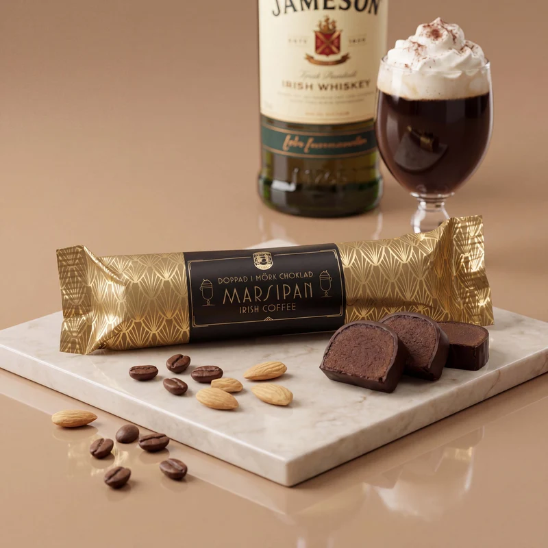 Irish coffee-marsipanbröd