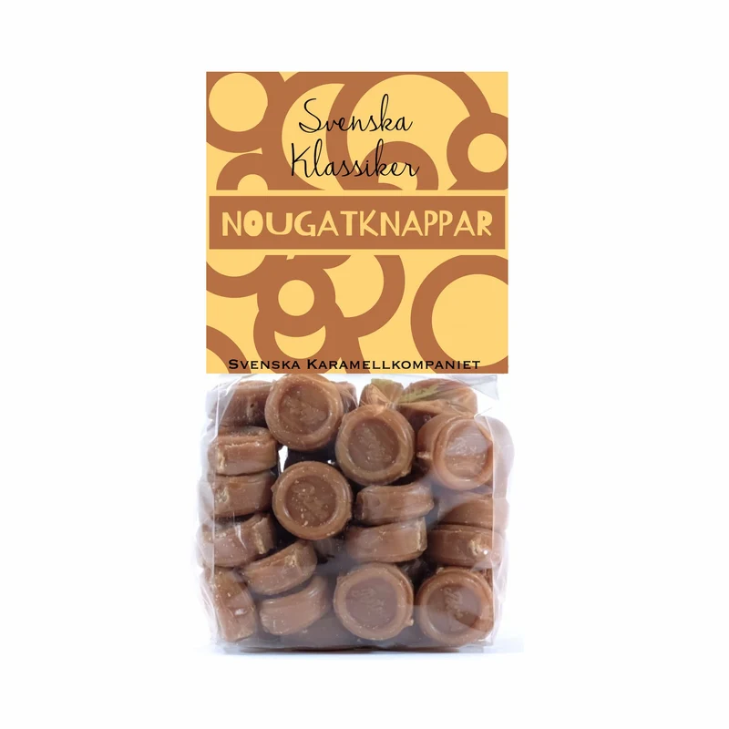 Nougatknappar