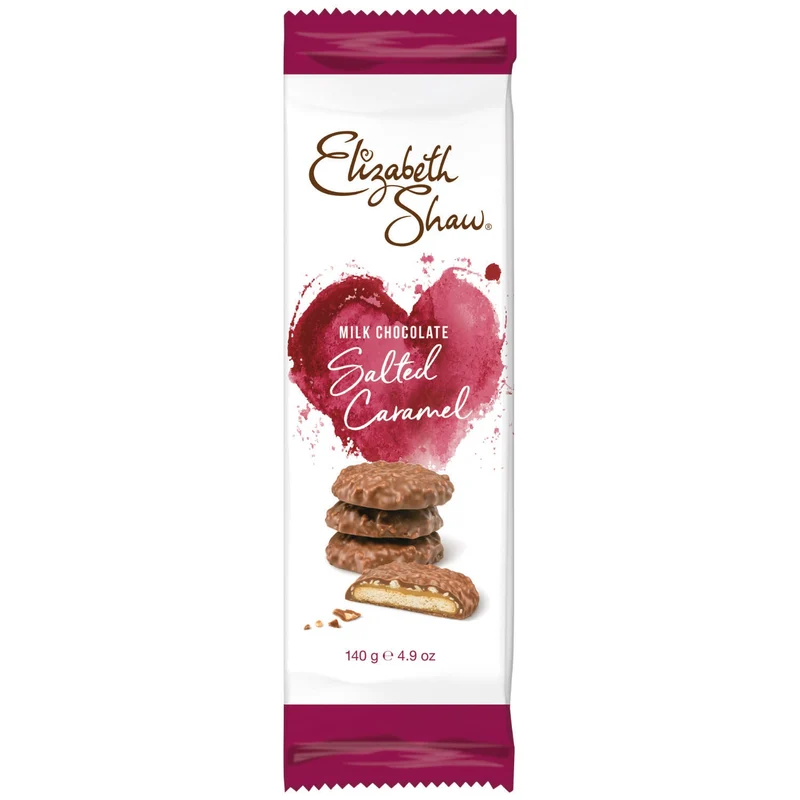 Elizabeth Shaw Milk Chocolate Salted Caramel Biscuits 140g