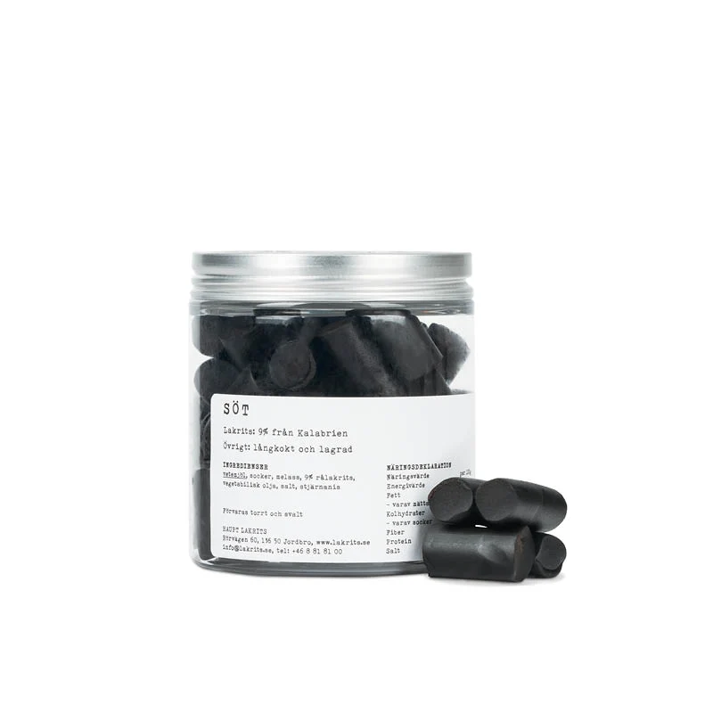 Sød, 150G, Haupt Lakrits