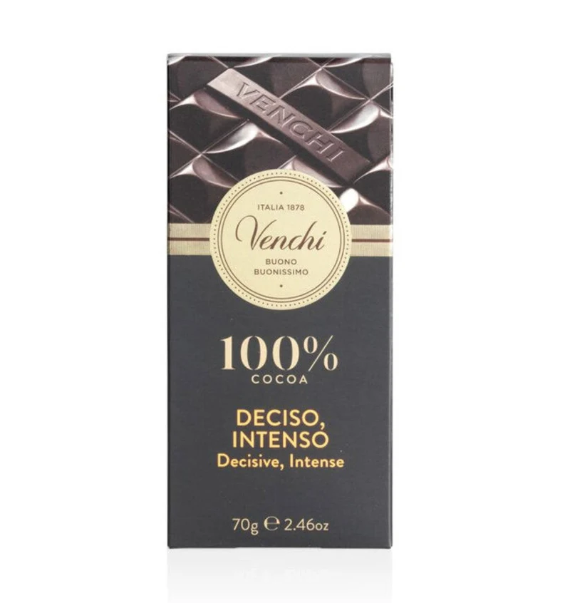 Venchi 100% Kakao Mörk Chokladkaka
