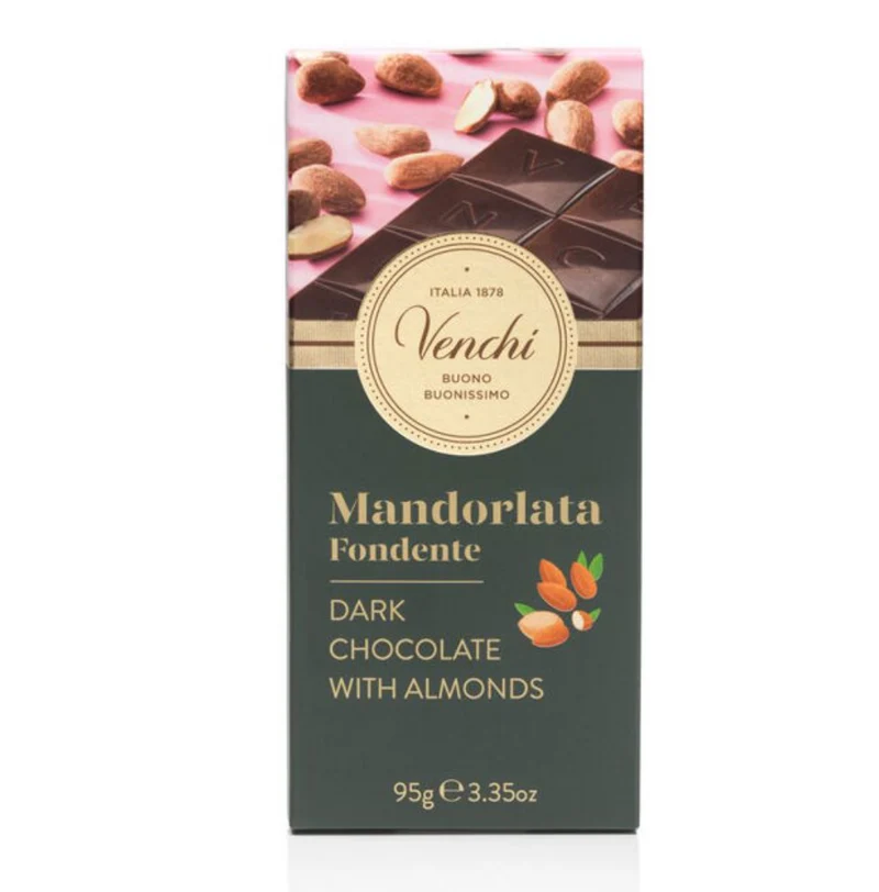 Venchi Chokladkaka Crunchy Almond 95g