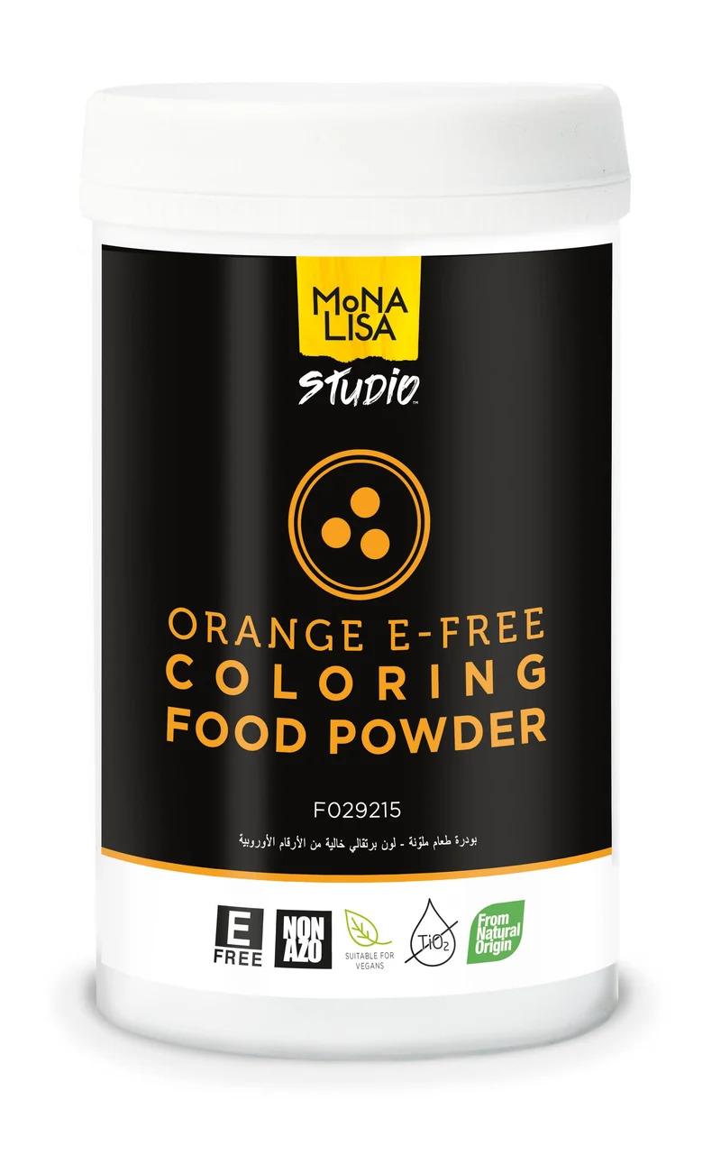 Mona Lisa Chokladfärg orange (E-fri) 100g