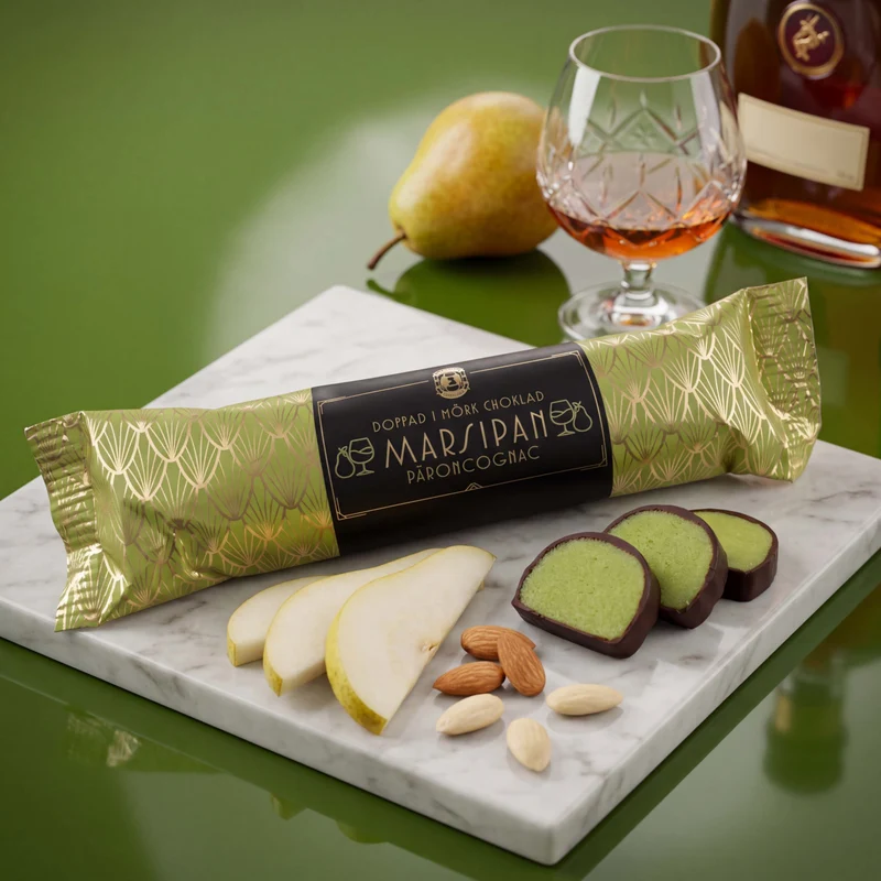 Päroncognac-marsipanbröd