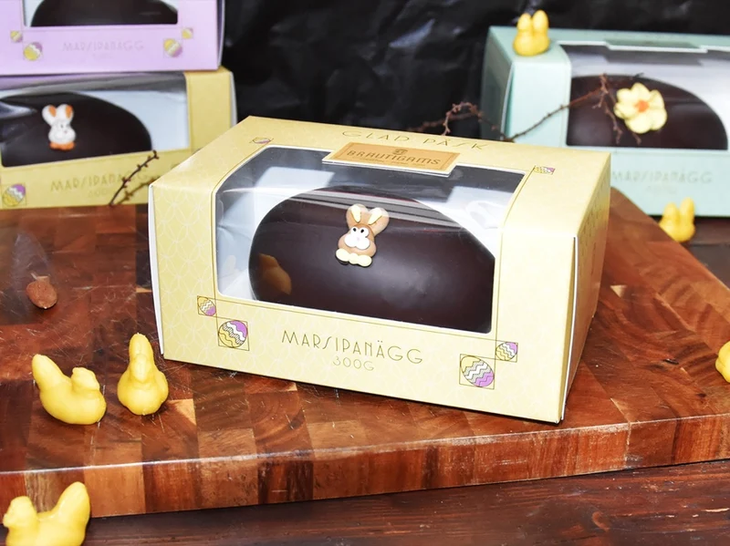 Handgjort marsipanägg 300g