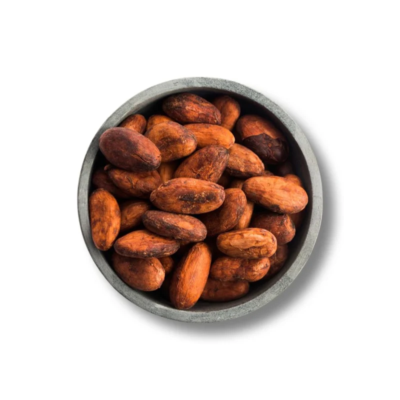 Rostade kakaobönor 250g