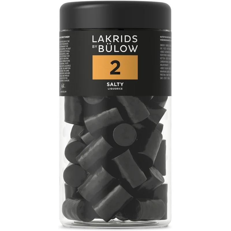 Lakrids By Bülow Regular No.2 Salty 360g