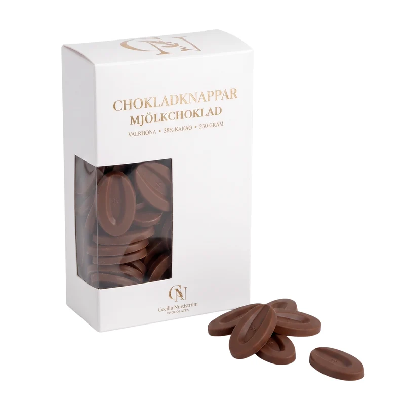 Chokladknappar Mjölkchoklad