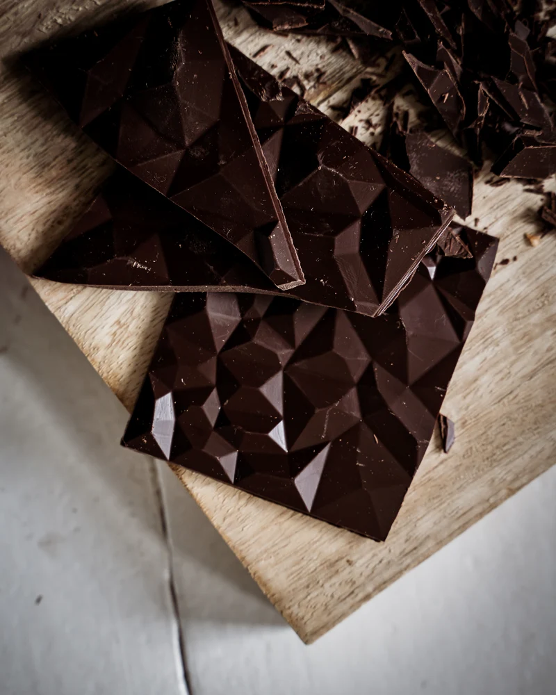 50g chokladkaka - Hållbart odlad Ceremoniell Kakao från Tanzania I Vegansk & utan socker