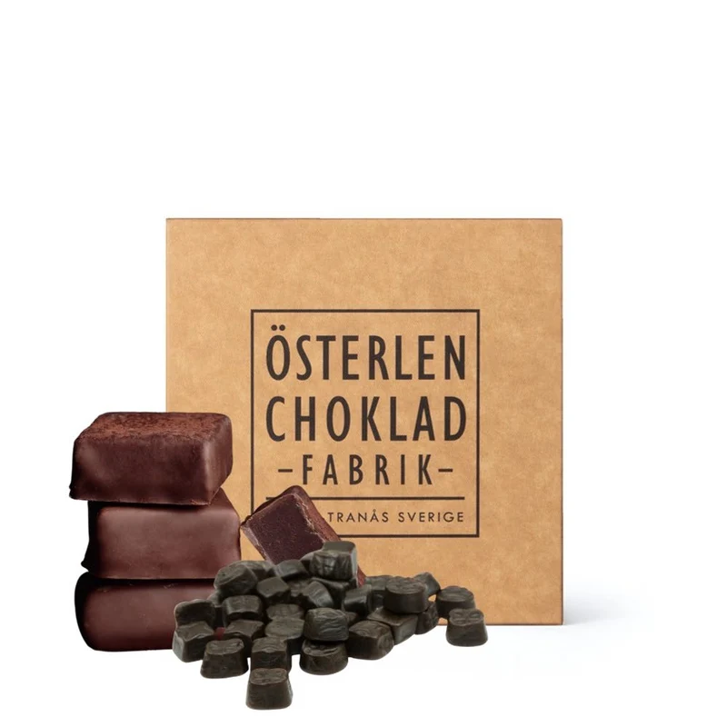 Chokladask I Praliner med smak av lakrits